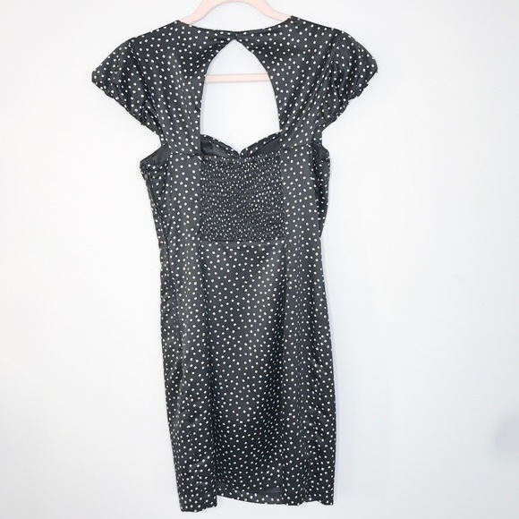 Guess Black and White Polka Dot Dress - Picture 3 of 5